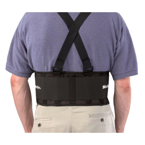 Mueller deréktámasz vállpánttal - Adjustable Back Brace w/ Suspenders