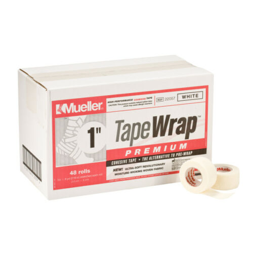 Mueller Tape-Wrap, Prémium, fehér 1" (2,5 cm)
