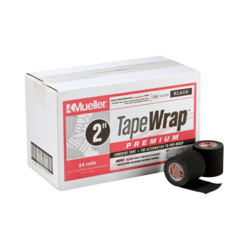 Mueller Tape-Wrap, Prémium, fekete 2" (5 cm)